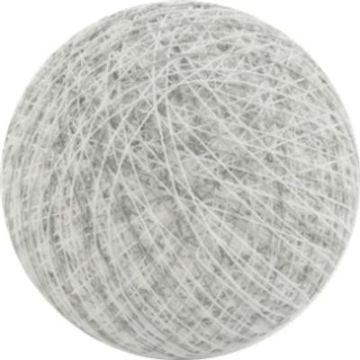 25 losse Cotton Ball's (Mix Wit/Steen)
