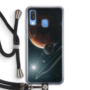 Mars Renaissance: Samsung Galaxy A40 Transparant Hoesje met koord