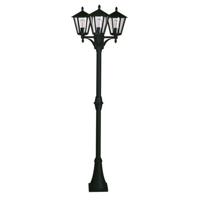 Albert Grote staande buitenlamp Nelly 207cm zwart 662046 - thumbnail