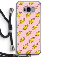 Waterijsjes: Samsung Galaxy S8 Plus Transparant Hoesje met koord Waterijsjes: Samsung Galaxy S8 Plus Transparant Hoesje met koord