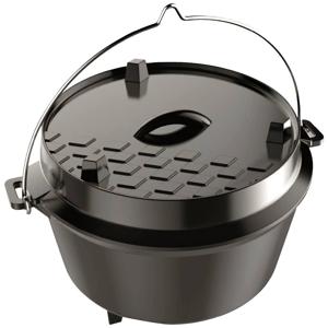 tepro Garten 8233N Größe L Dutch Oven Zwart