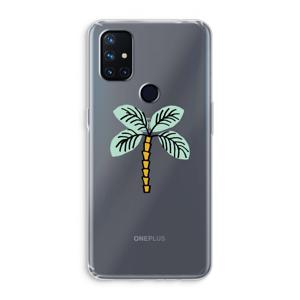 Palmboom: OnePlus Nord N10 5G Transparant Hoesje
