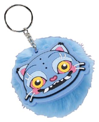 KPop Demon Hunters Pom Pom Keychain Derpy