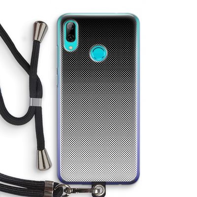 Musketon Halftone: Huawei P Smart (2019) Transparant Hoesje met koord