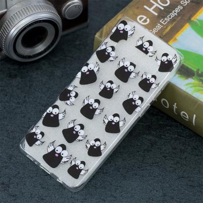 Kleine Monster patroon transparant TPU beschermhoes voor Galaxy S10 Plus