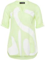 Lange blouse 3/4-mouwen Van Doris Streich groen