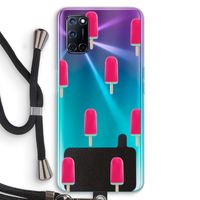 Waterijsje: Oppo A72 Transparant Hoesje met koord