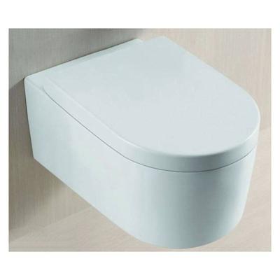Juno Wandcloset Met Diepspoel Zitting Wit Aqua Splash