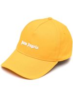 Palm Angels casquette à logo brodé - Jaune