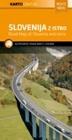 Wegenkaart - landkaart Slovenie - Slovenija, Istra, Kvarner | Kartografija Wegenkaart - landkaart Slovenie - Slovenija, Istra, Kvarner | Kartografija