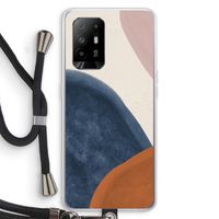 Geo #1: Oppo A95 5G Transparant Hoesje met koord