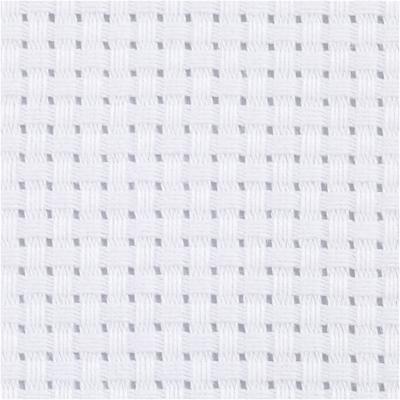 Creativ Company Aida, afm 50x50 cm, 35 vierkanten per 10 cm, wit, 1 stuk