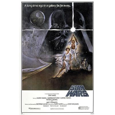 Poster Star Wars Classic La Guerra de las Galaxias Cartel 61x91,5cm