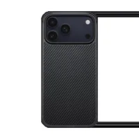 Pitaka ProGuard hoesje iPhone 17 Pro Max - Black/Grey