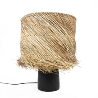 De Pandan tafellamp - zwart naturel De Pandan tafellamp - zwart naturel