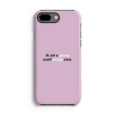 uzelf graag zien: iPhone 8 Plus Tough Case