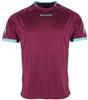 Stanno 410006K Drive Match Shirt Kids - Maroon-Sky Blue - 164