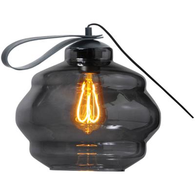 Masterlight TafellampPorto Carry met Ball smoke glas Ø 24cm - 4710-05-40-05-3