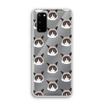 It's a Purrr Case: Samsung Galaxy S20 Transparant Hoesje