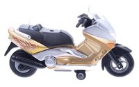 Goki Metalen Motor: Motorfiets 12,5 cm Goud - thumbnail