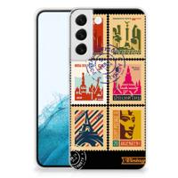 Samsung Galaxy S22 Plus | Silliconen Back Cover | Postzegels