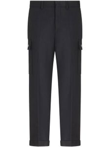 ETRO pantalon fuselé à coupe courte - Gris