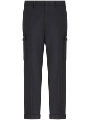 ETRO pantalon fuselé à coupe courte - Gris