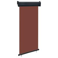Balkonscherm 105x250 cm bruin