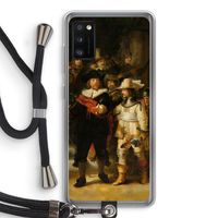 De Nachtwacht: Samsung Galaxy A41 Transparant Hoesje met koord