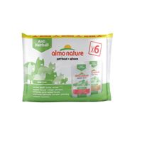 Almo Nature Anti Hairball multipack met rund en kip natvoer kat (70 g) 4 x (6 x 70 g) - thumbnail