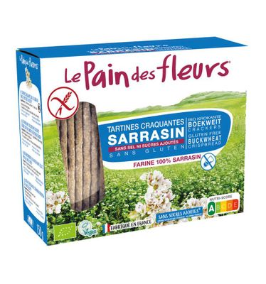 Boekweit crackers zonder zout en suiker bio