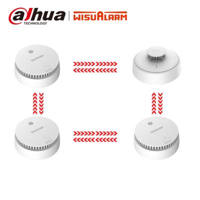 4PC Kit Wisualarm Interlinked Smoke Alarm and Heat Alarm