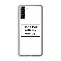My energy: Samsung Galaxy S21 Plus Transparant Hoesje