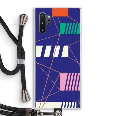 Gestalte 5: Samsung Galaxy Note 10 Plus Transparant Hoesje met koord