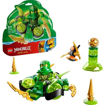 Ninjago - Lloyd's drakenkracht Spinjitzu Spin Constructiespeelgoed