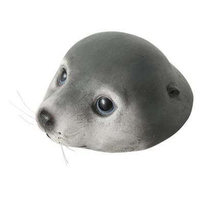 Boltze Home Drijvende zeehond poggy h7cm grijs