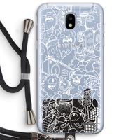 Vexx City #2: Samsung Galaxy J5 (2017) Transparant Hoesje met koord