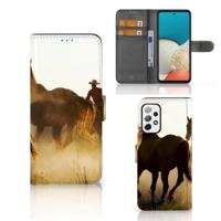 Samsung Galaxy A73 5G | Telefoonhoesje | Met pasjeshouder | Design Cowboy