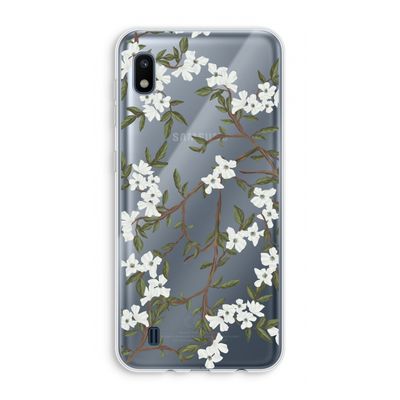 Blossoming spring: Samsung Galaxy A10 Transparant Hoesje