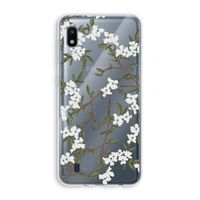 Blossoming spring: Samsung Galaxy A10 Transparant Hoesje
