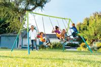 Schommelset three feature swing set - Intex