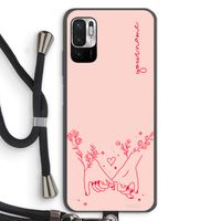 Best Friends: Xiaomi Redmi Note 10 5G Transparant Hoesje met koord