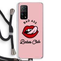 Badass Babes Club: Xiaomi Mi 10T 5G Transparant Hoesje met koord