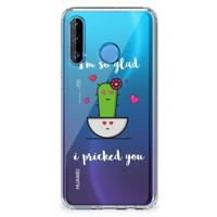 Huawei P30 Lite Stevig | Bumper Hoesje | Cactus Glad Huawei P30 Lite Stevig | Bumper Hoesje | Cactus Glad