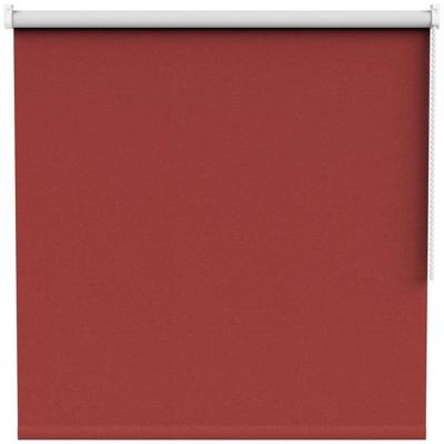Leen Bakker - Fenstr Rolgordijn Stockholm Verduisterend - Donker (65302) - Polyester - Rood - 120x10x10 Cm