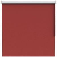 Leen Bakker - Fenstr Rolgordijn Stockholm Verduisterend - Donker (65302) - Polyester - Rood - 120x10x10 Cm