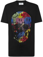 Philipp Plein Smile-print cotton T-shirt - Noir - thumbnail