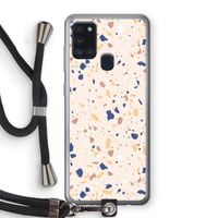 Terrazzo N°23: Samsung Galaxy A21s Transparant Hoesje met koord