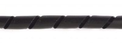 Elvedes spiraalslang (4mm) 10 meter zwart