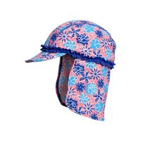 Playshoes zwemcap Paars Bloemen Maat